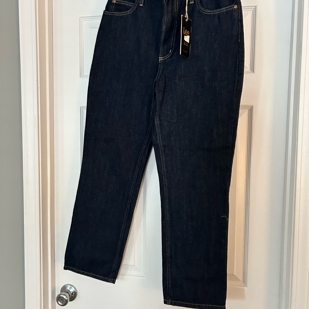 Lee women’s Deep Indigo Straight Jeans